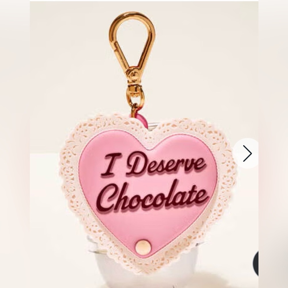 Heart Choclolate Box Bath & Body pocketbac hand sanitizer holder💗
